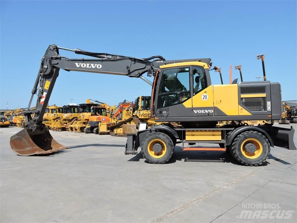 Volvo EW220E GERMAN Kolesové rýpadlá