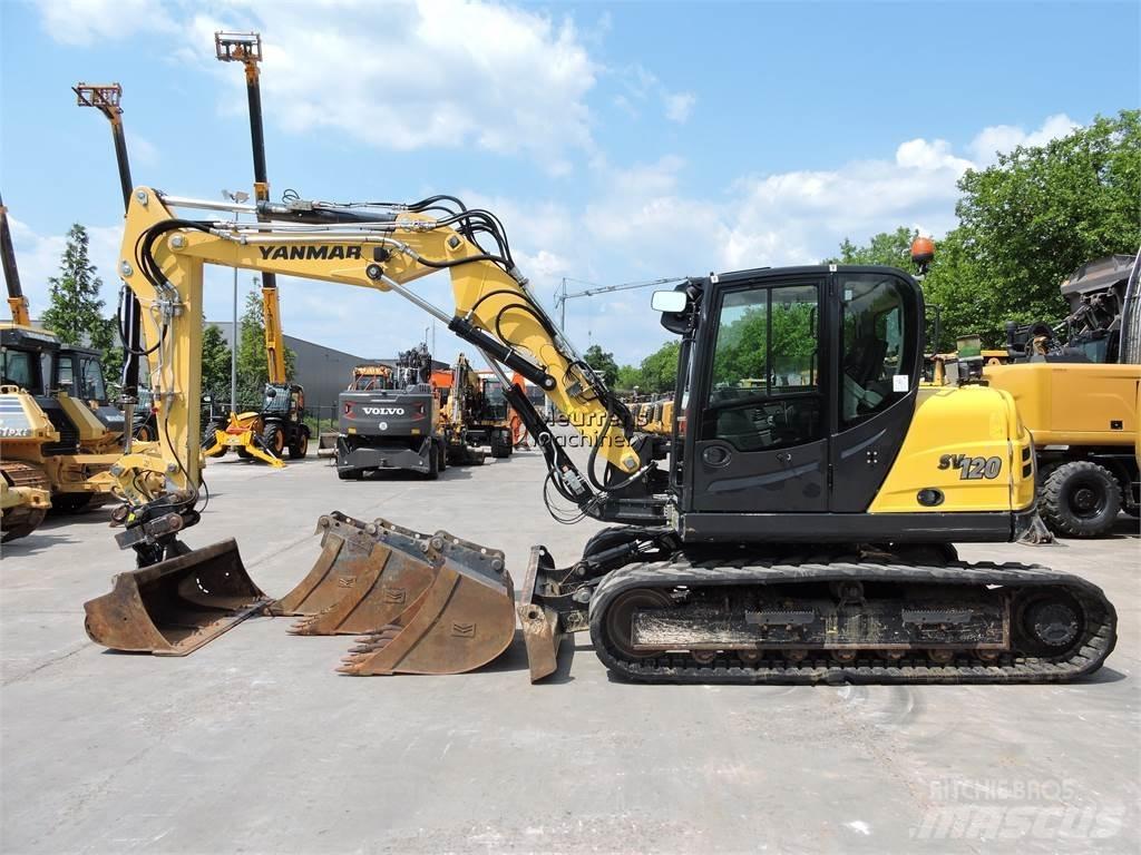 Yanmar SV120 Pásové rýpadlá