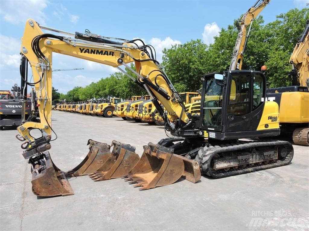 Yanmar SV120 Pásové rýpadlá