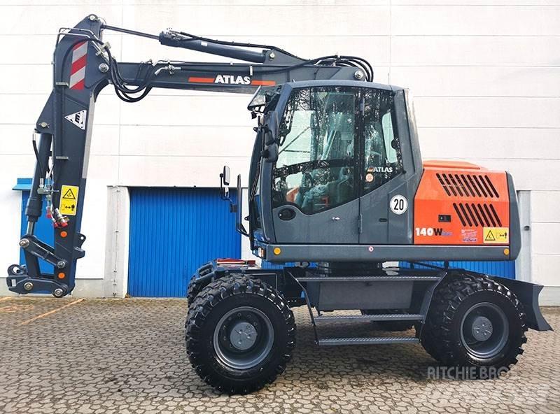 Atlas 140 W Kolesové rýpadlá