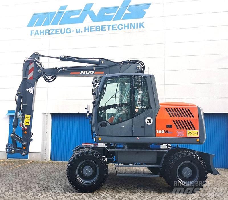 Atlas 140 W Kolesové rýpadlá