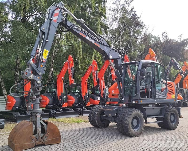 Atlas 140 W Kolesové rýpadlá