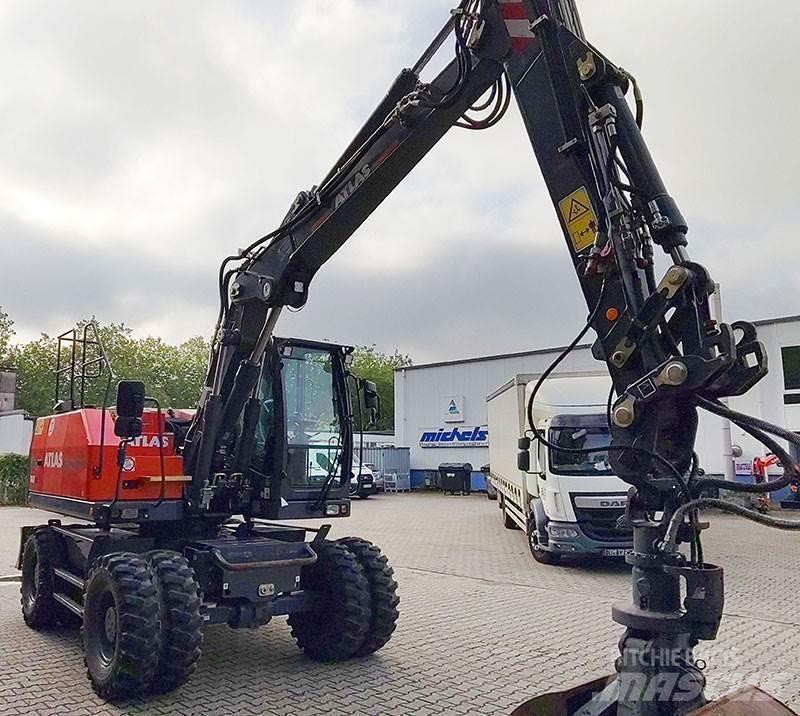 Atlas 140 W Kolesové rýpadlá