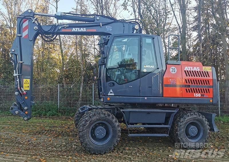 Atlas 150 W Kolesové rýpadlá