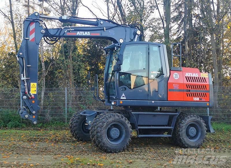 Atlas 150 W Kolesové rýpadlá
