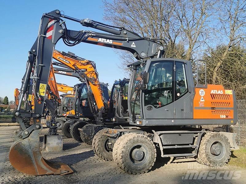 Atlas 150 W Kolesové rýpadlá