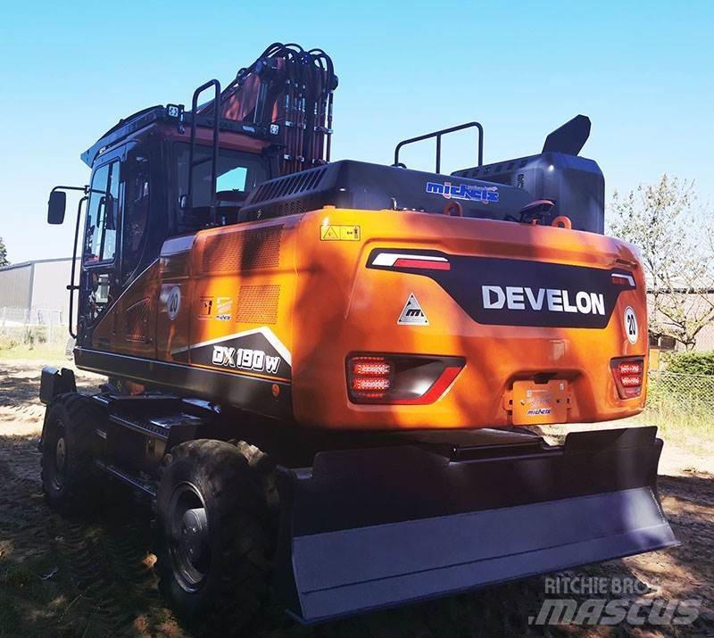 Develon DX 190 W-7 Kolesové rýpadlá
