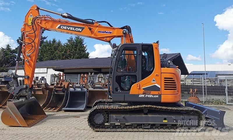 Doosan DX 140 LCR-7 Pásové rýpadlá