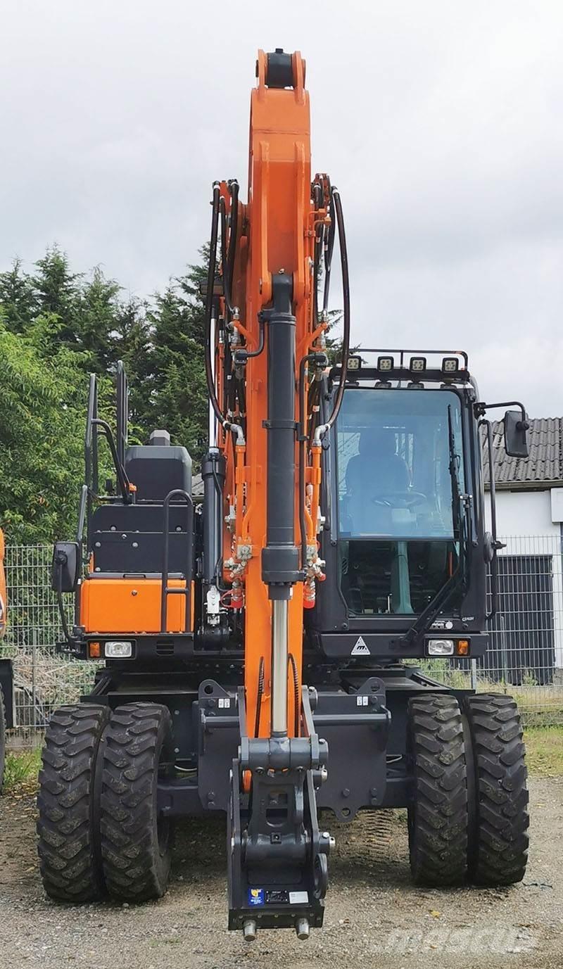 Doosan DX 160 W-7 Kolesové rýpadlá