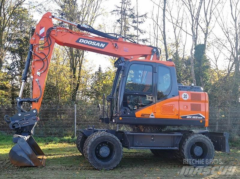 Doosan DX 165 WR-7 Kolesové rýpadlá