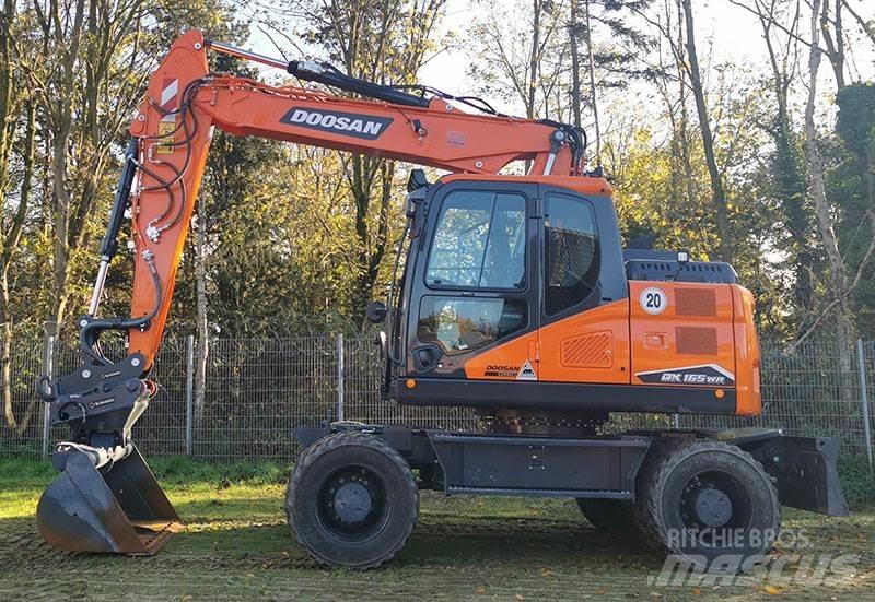 Doosan DX 165 WR-7 Kolesové rýpadlá