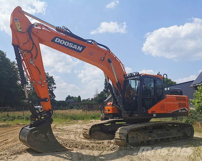 Doosan DX 210 LC-7 Pásové rýpadlá