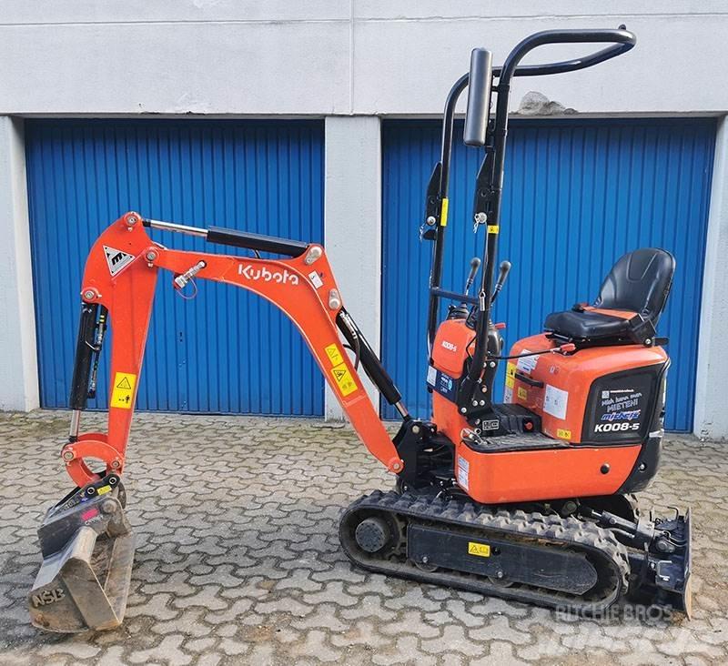 Kubota K 008-5 VHG Mini rýpadlá < 7t