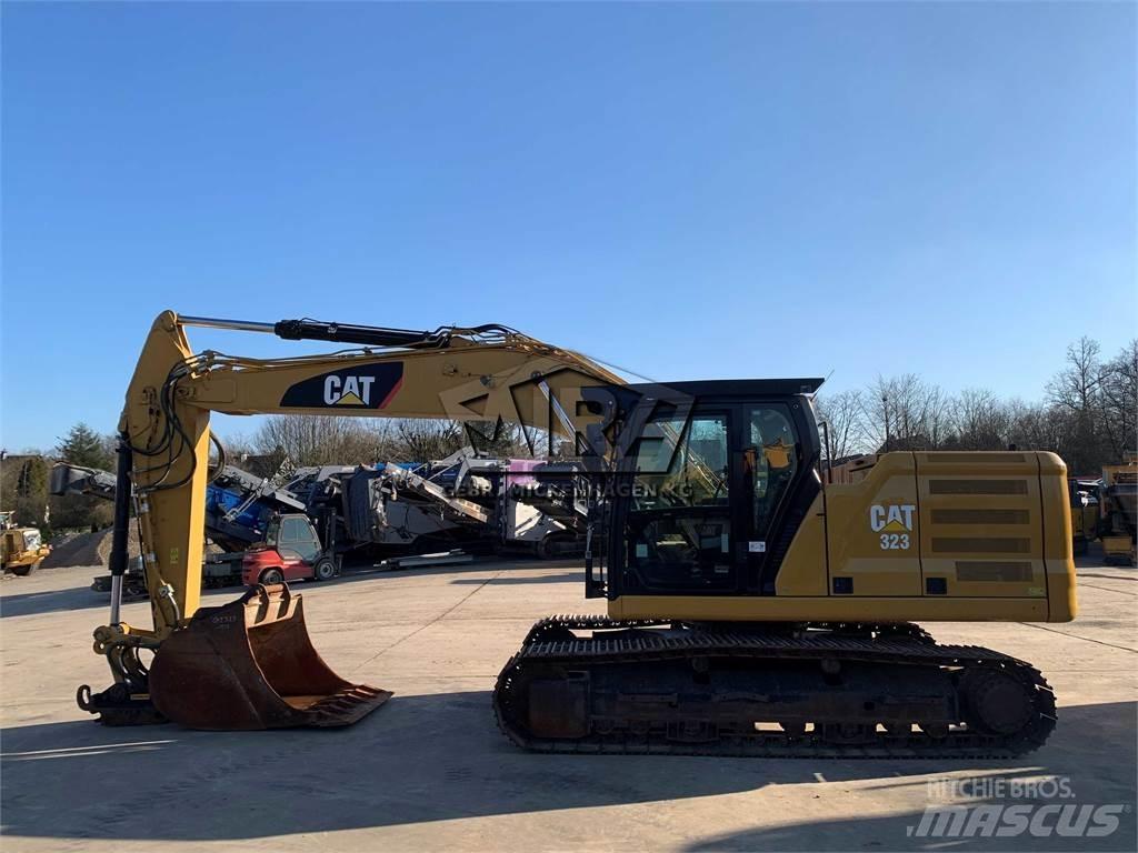 CAT 323 07A Pásové rýpadlá