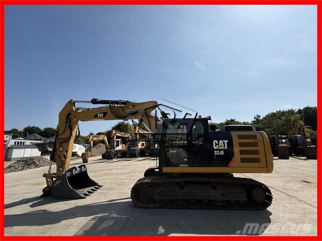 CAT 323 EL Pásové rýpadlá