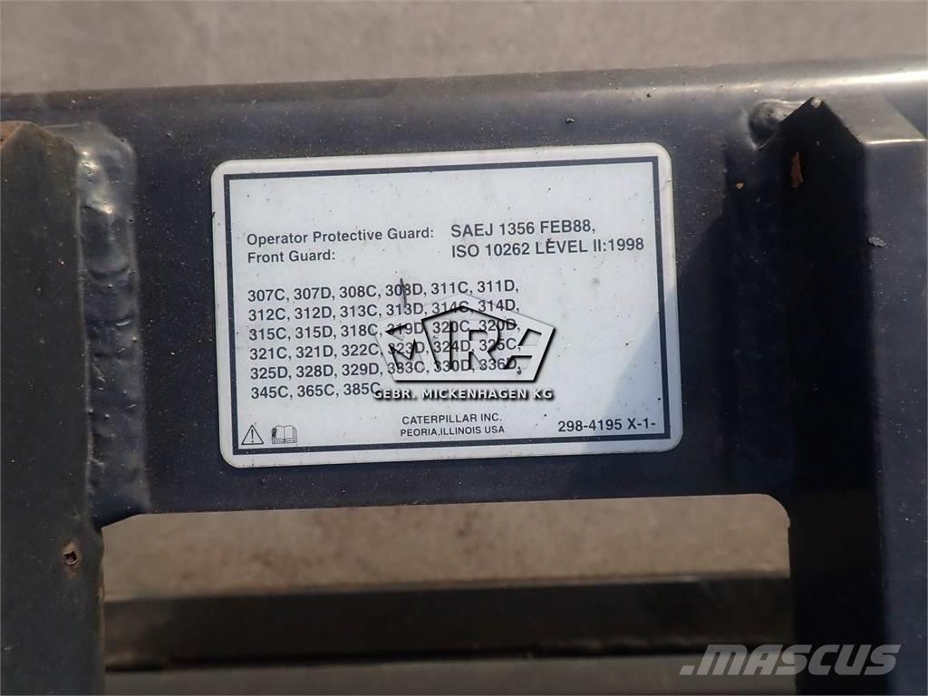 CAT 336 E Serie Kabíny a interiér