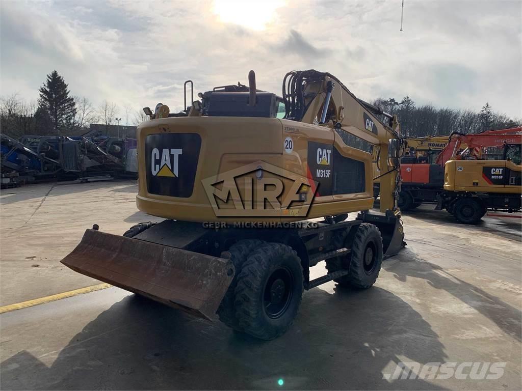 CAT M315 F Kolesové rýpadlá