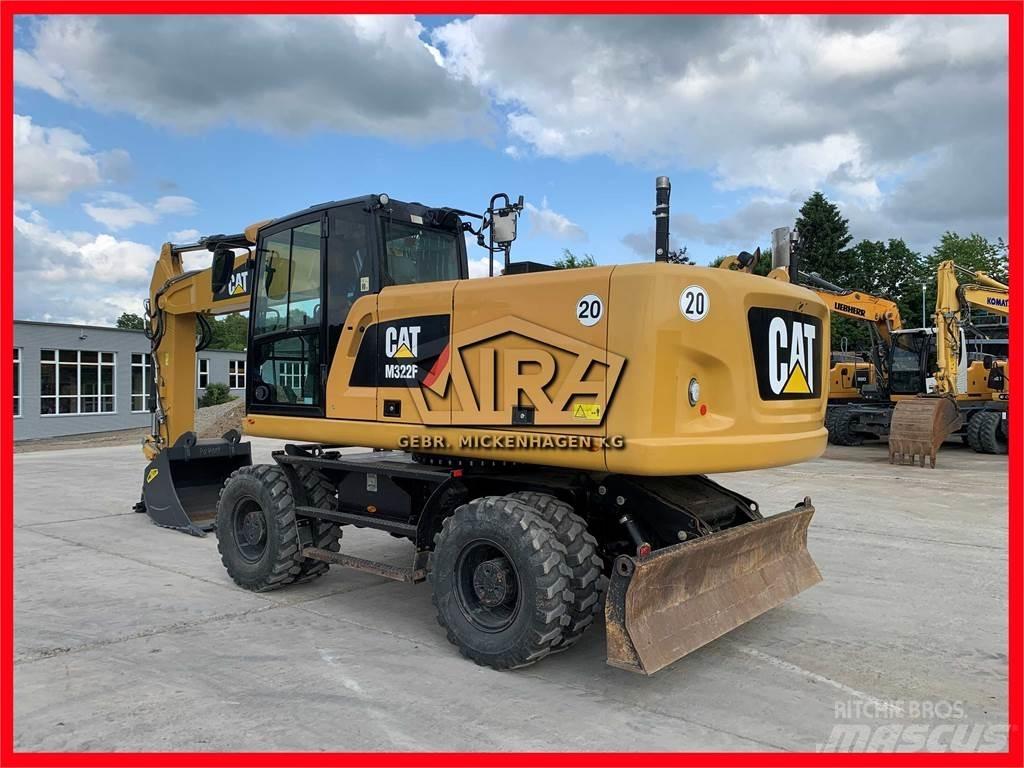 CAT M322 F Kolesové rýpadlá