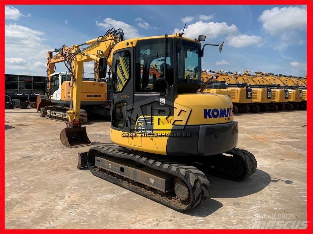 Komatsu PC80 MR-3 Mini rýpadlá < 7t