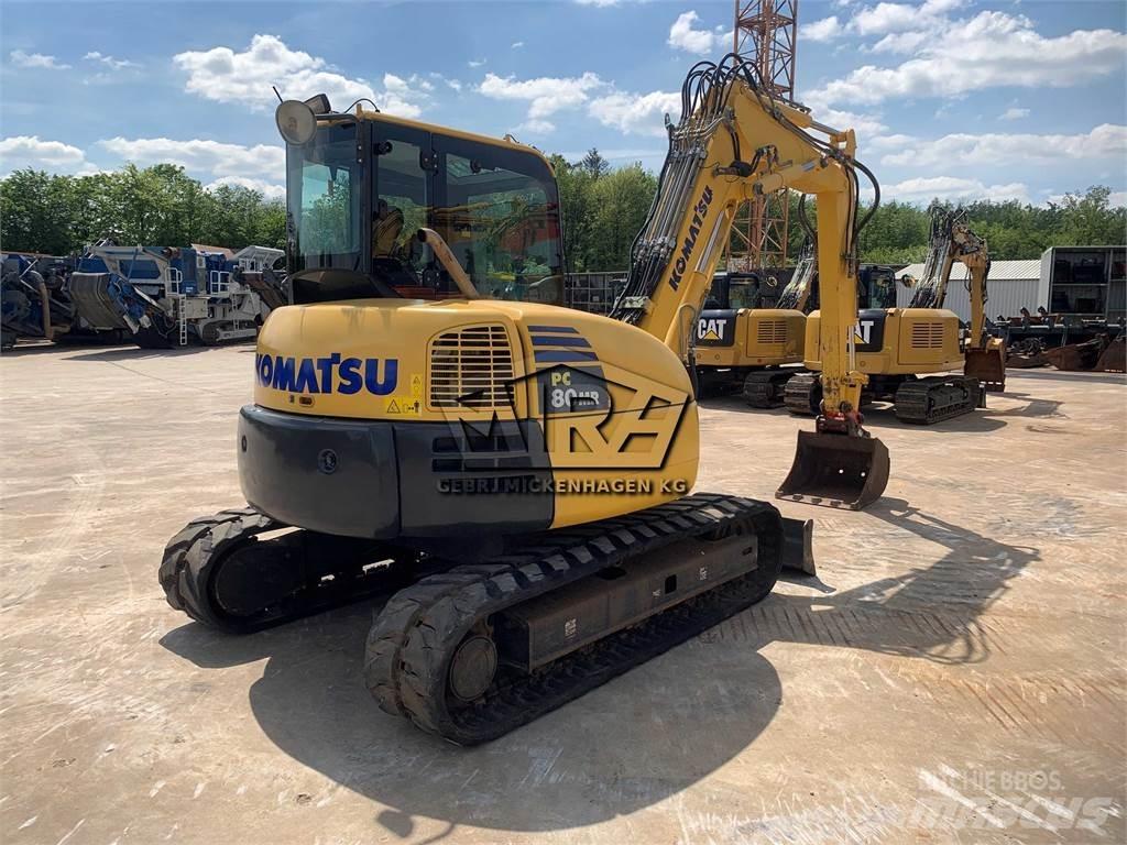 Komatsu PC80 MR-3 Mini rýpadlá < 7t