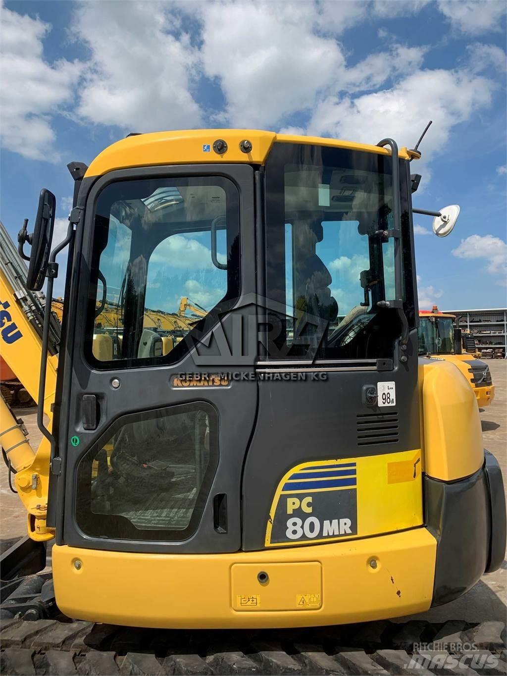 Komatsu PC80 MR-3 Mini rýpadlá < 7t