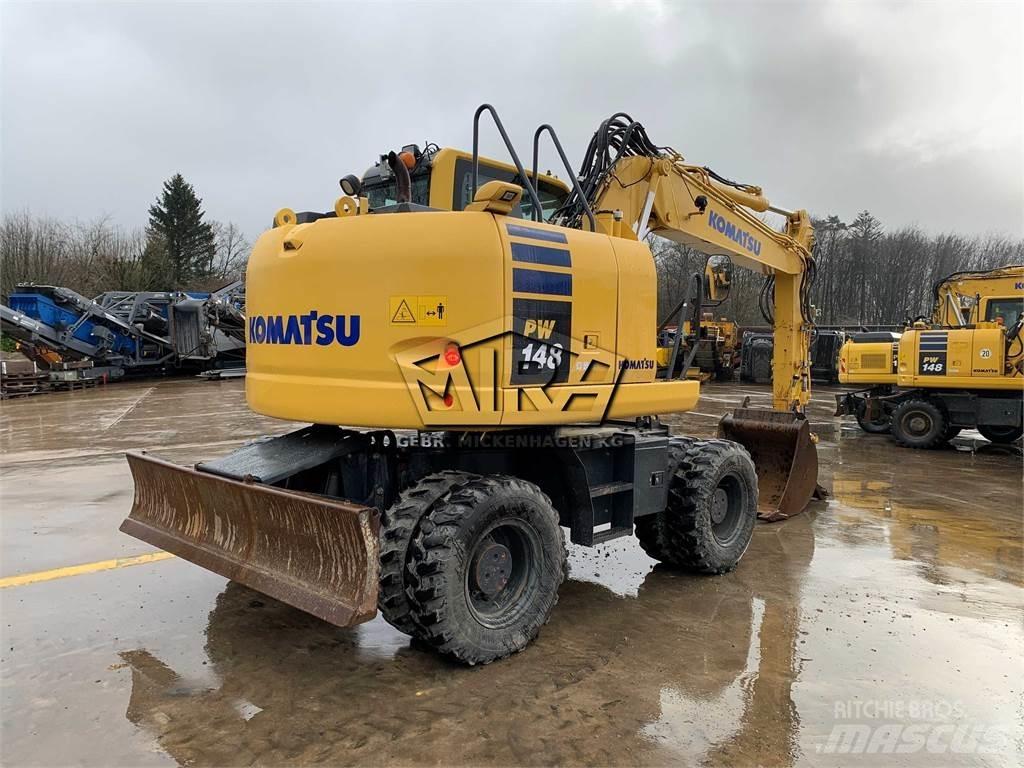 Komatsu PW148-10 Kolesové rýpadlá