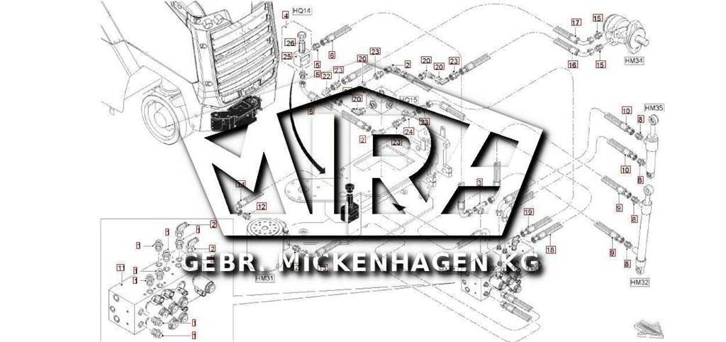 Wirtgen W50 / W60 Zametacie vozidlá