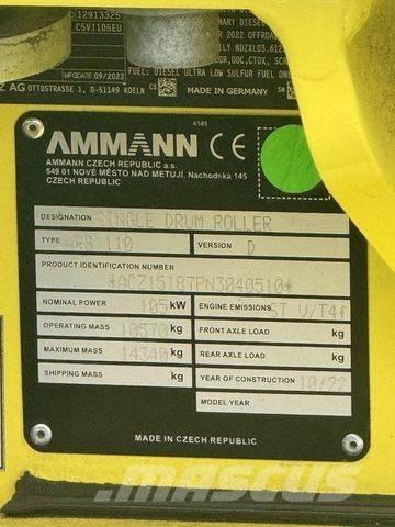 Ammann ARS 110 Ďalšie valce