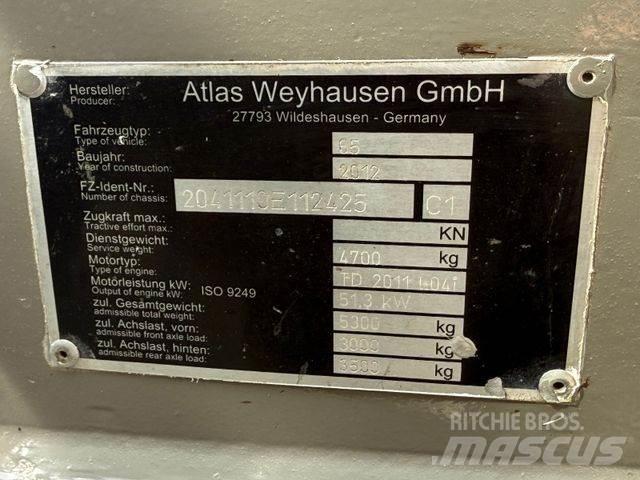 Atlas AR 65 Kolesové rýpadlá