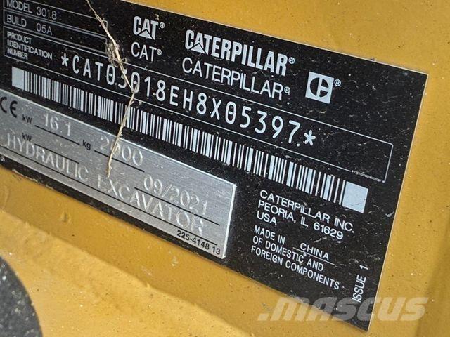 CAT 301.8-05A Mini rýpadlá < 7t