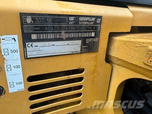 CAT 303.5 ECR Mini rýpadlá < 7t