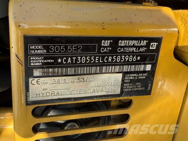 CAT 305.5E2 Mini rýpadlá < 7t