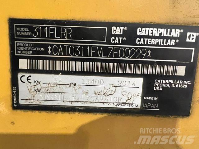 CAT 311 F Pásové rýpadlá