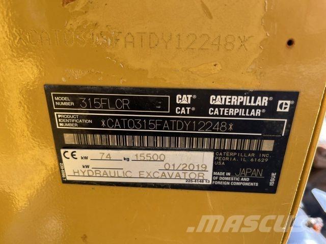 CAT 315F CR Stavebníctvo - ostatné