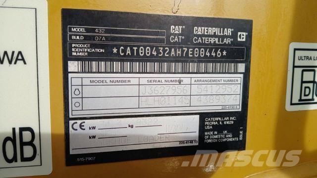 CAT 432 Stavebníctvo - ostatné
