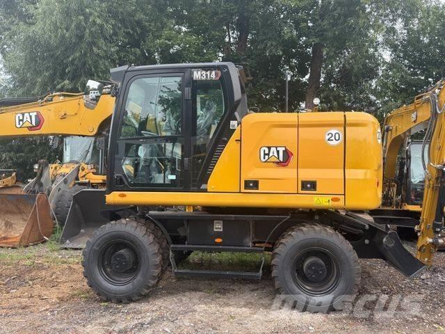 CAT M 314 NEU Kolesové rýpadlá