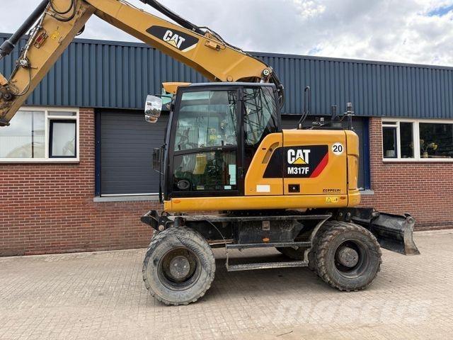 CAT M317 F Kolesové rýpadlá