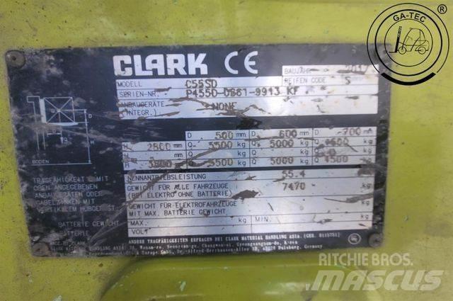 Clark C55SD Dieselové vozíky