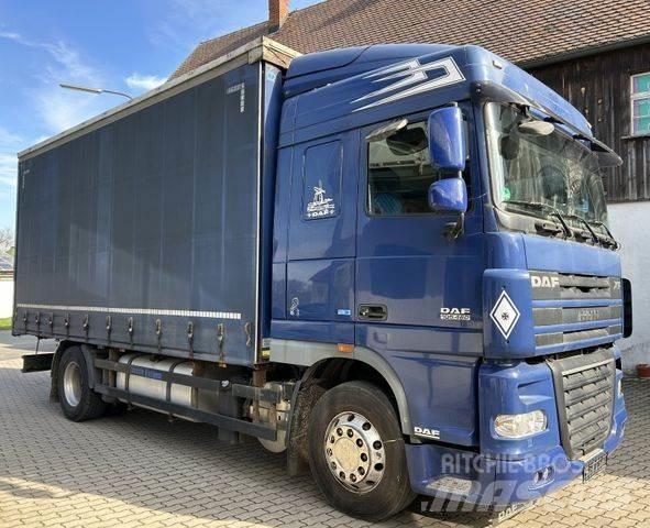 DAF XF 460 E5 Plane Nákladné vozidlá s bočnou zhrnovacou plachtou