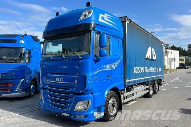 DAF XF510 6x2 Nákladné vozidlá s bočnou zhrnovacou plachtou