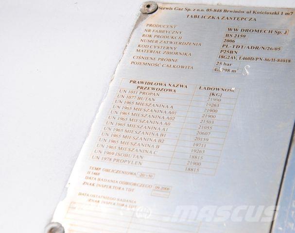  Dromech, tank Cisternové návesy