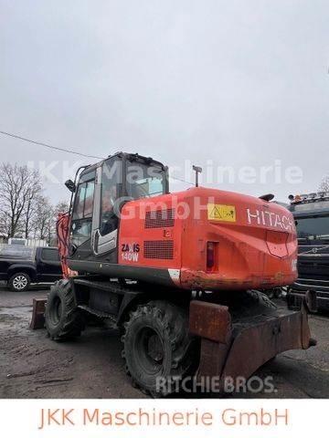 Hitachi ZX 140 W - 3 Kolesové rýpadlá