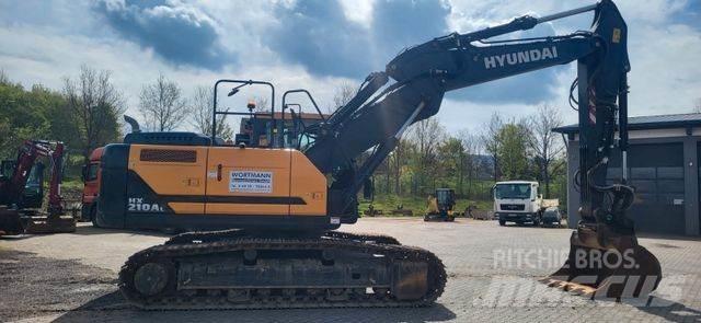 Hyundai HX 210 AL Pásové rýpadlá