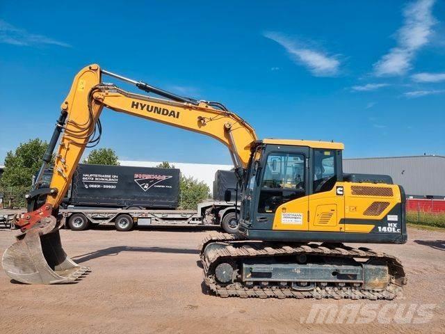Hyundai HX140LC Pásové rýpadlá