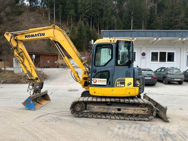 Komatsu PC88MR-6 Mini rýpadlá < 7t