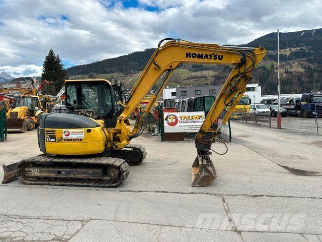 Komatsu PC88MR-6 Mini rýpadlá < 7t