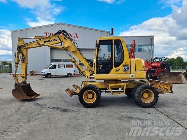 Komatsu PW 110 Kolesové rýpadlá