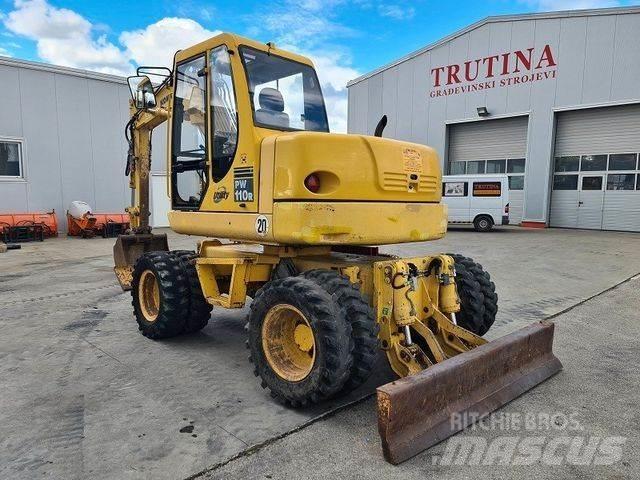 Komatsu PW 110 Kolesové rýpadlá