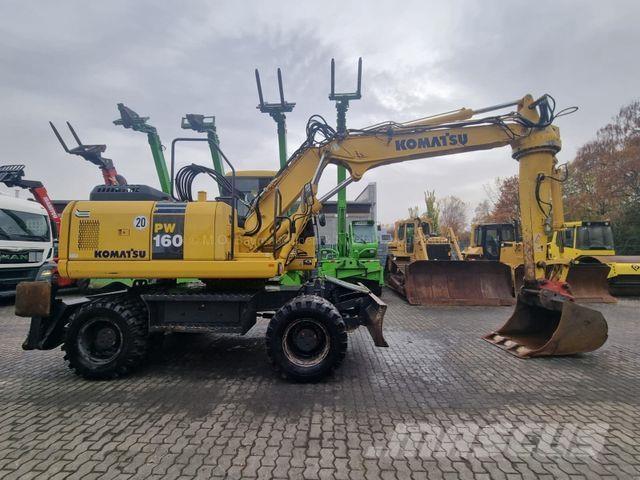 Komatsu PW 160-7EO Pásové rýpadlá