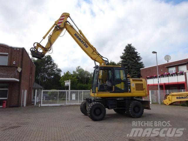 Komatsu PW180-11 Kolesové rýpadlá